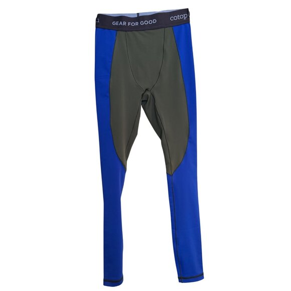 Cotopaxi Haraka Tights Size Small NWOT Running 4 Way Stretch Blue Gray - Picture 2 of 8